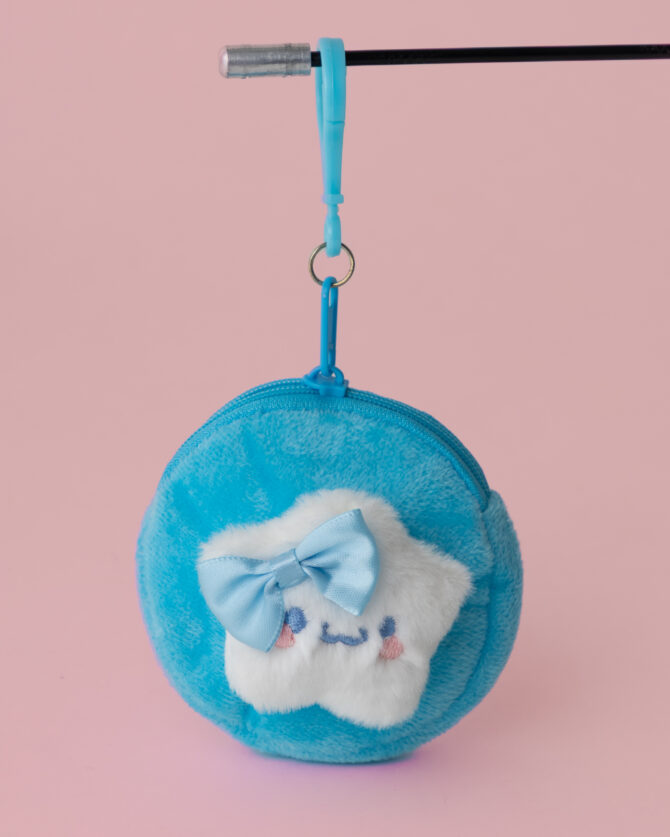 Cinnamanroll Star Coin Pouch Plushie Keychain