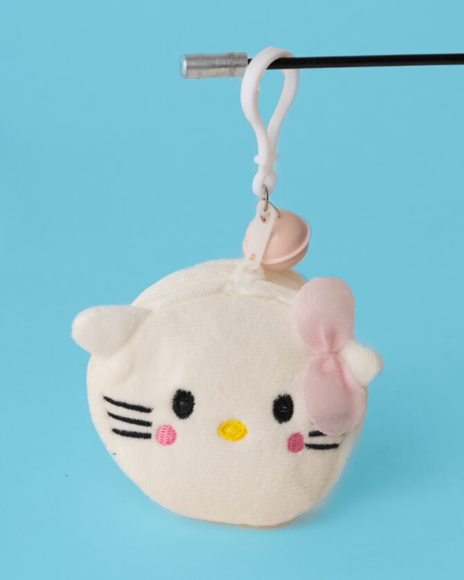 Hello Kitty Coin Pouch Plushie Keychain