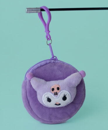Kuromi Coin Pouch Plushie Keychain