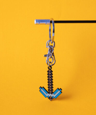 Minecraft Axe Keychain