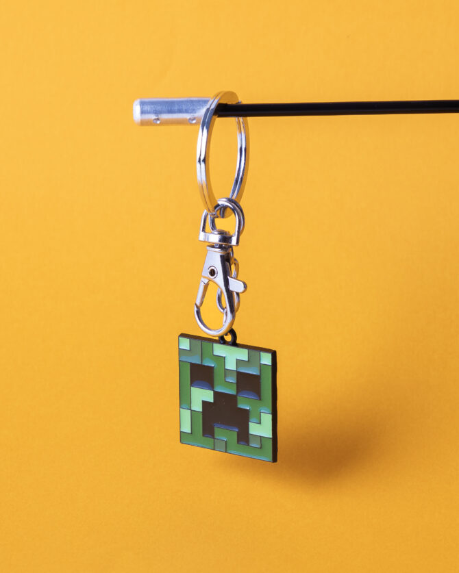 Minecraft Creeper Keychian
