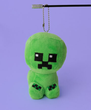 Minecraft Creeper Plushie Keychain