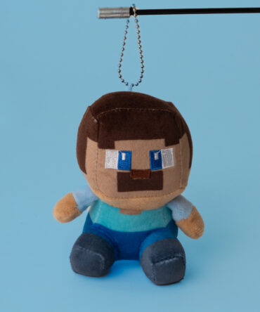 Minecraft Steve Plushie Keychain