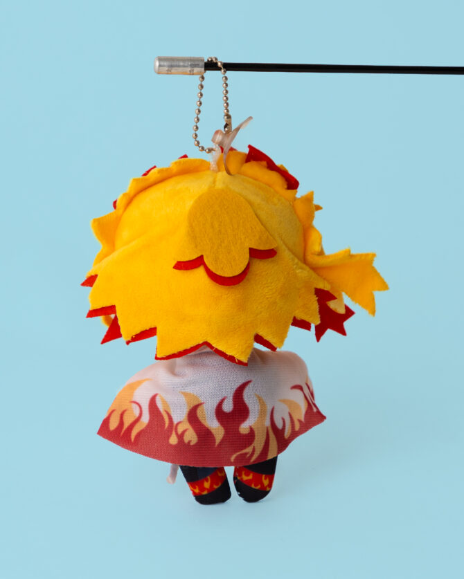 Rengoku Demon Slayer Plushie Keychain2