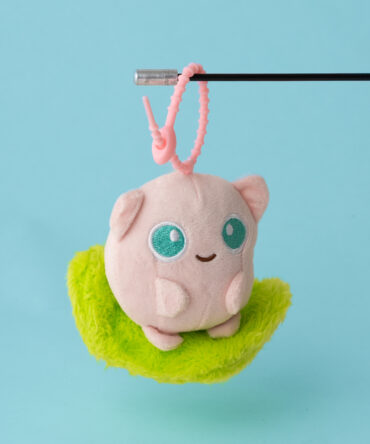 Resting JigglyPuff Plushie Keychain