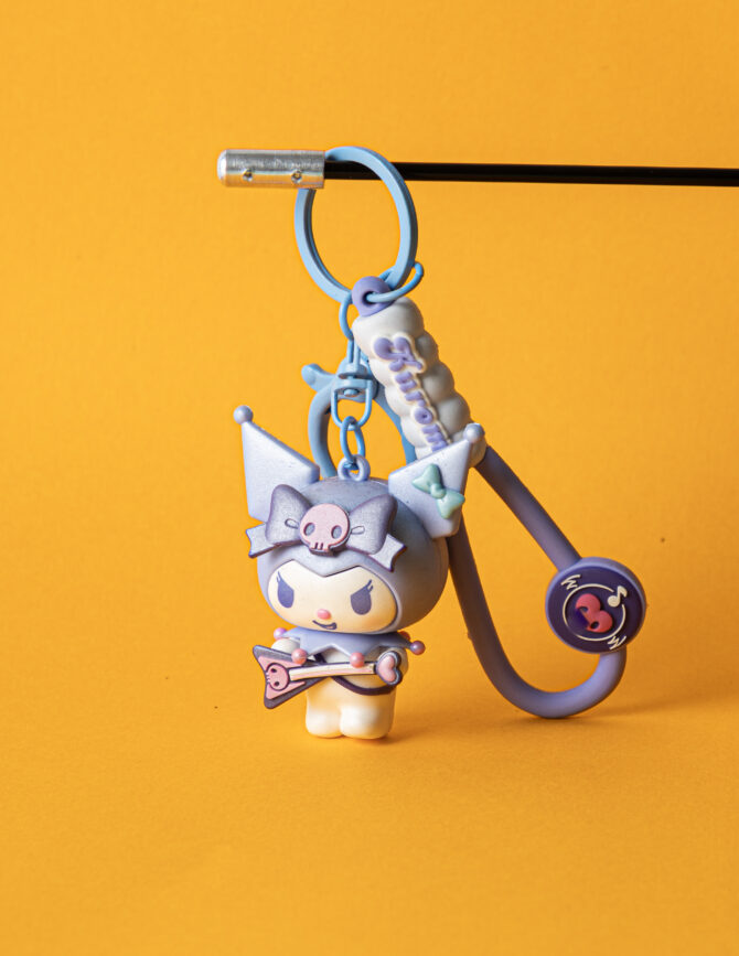 Rockstar Kuromi Keychain