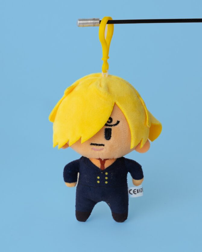 Sanji One Piece Plushie Keychain