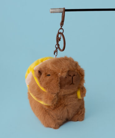 Shinchan Silhouette Plushie Keychain