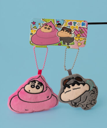 Shinchan school bag Capybara Plushie Keychain