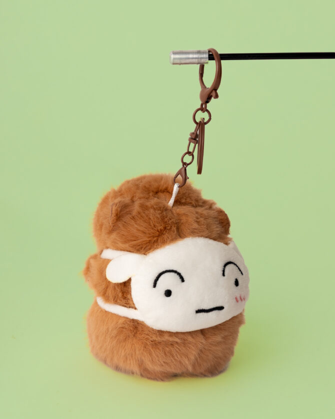 Shiro Schoolbag Capybara Plushie Keychain