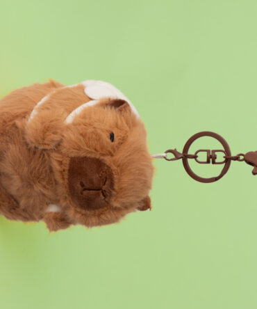Shiro Schoolbag Capybara Plushie Keychain
