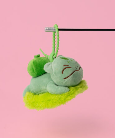 Sleeping Bulbasaur Plushie Keychain