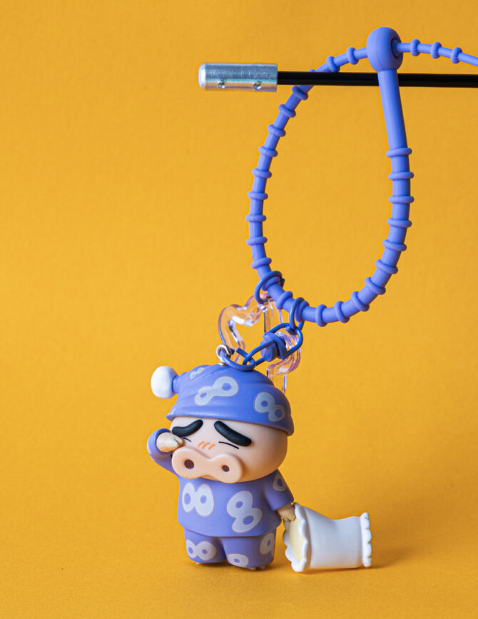 Sleepy Buri-Buri Zaemon Keychain