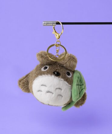 Totoro Leaf Plushie Keychain