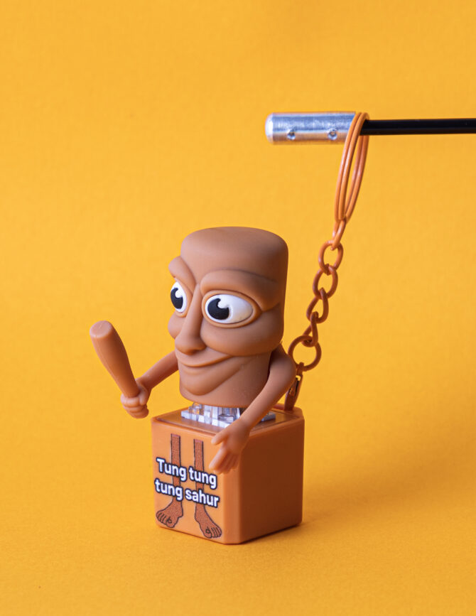 Tung Tung Tung Sahur Keychain