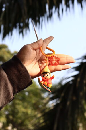 Snowboarder Shinchan Keychain